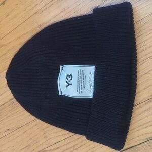 Y-3 Classic Black Knit Beanie